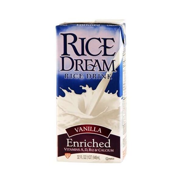 Imagine Non Dairy Rice Dream Enriched Vanilla Drink, PK12 M92216 Zoro